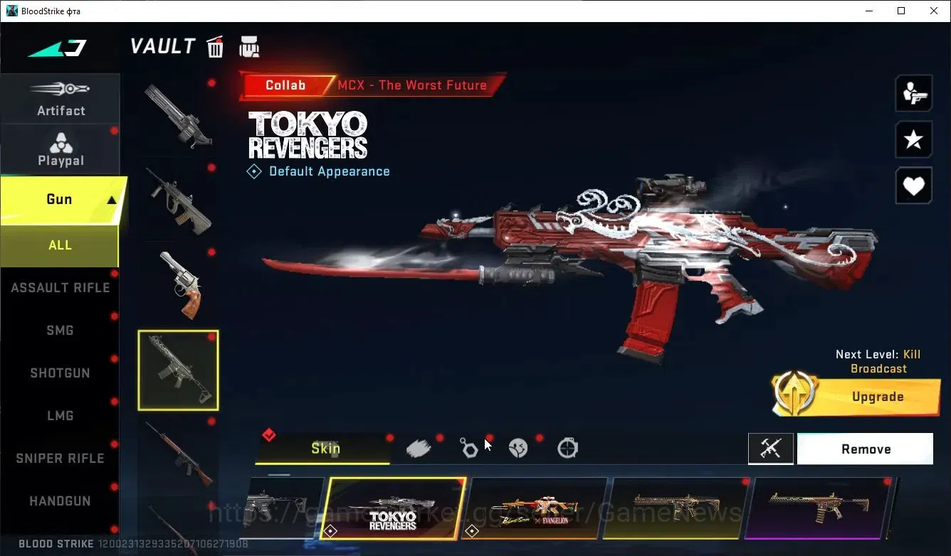 Blood Strike Accounts ASIA|MELEE Sword,TalonKnife+Collab TR MCX,Takemich image 15