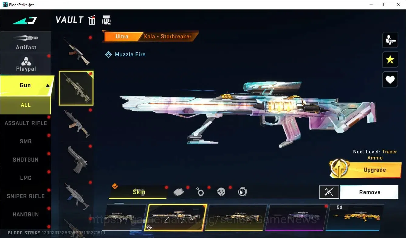 Blood Strike Accounts ASIA|MELEE Sword,TalonKnife+Collab TR MCX,Takemich image 20