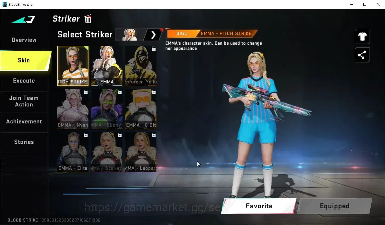Blood Strike Accounts ASIA|MELEE Sword,TalonKnife+Collab TR MCX,Takemich image 3