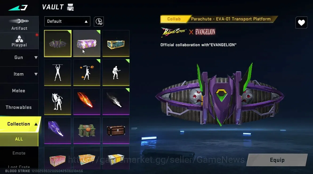 Blood Strike Accounts ASIA|ETERNAL ZERO-Odashadow|ULTRA MELEE Kukri+[VOL image 15