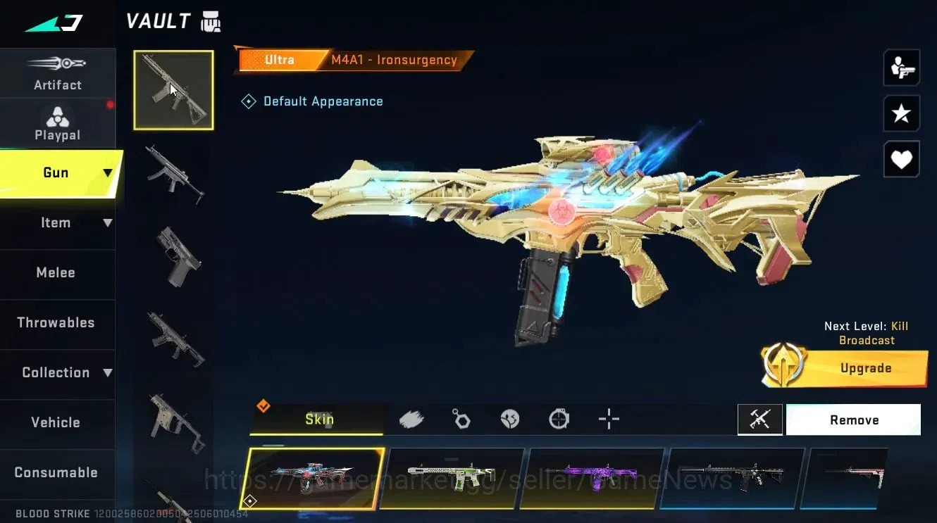 Blood Strike Accounts ASIA|ETERNAL ZERO-Odashadow|ULTRA MELEE Kukri+[VOL image 5