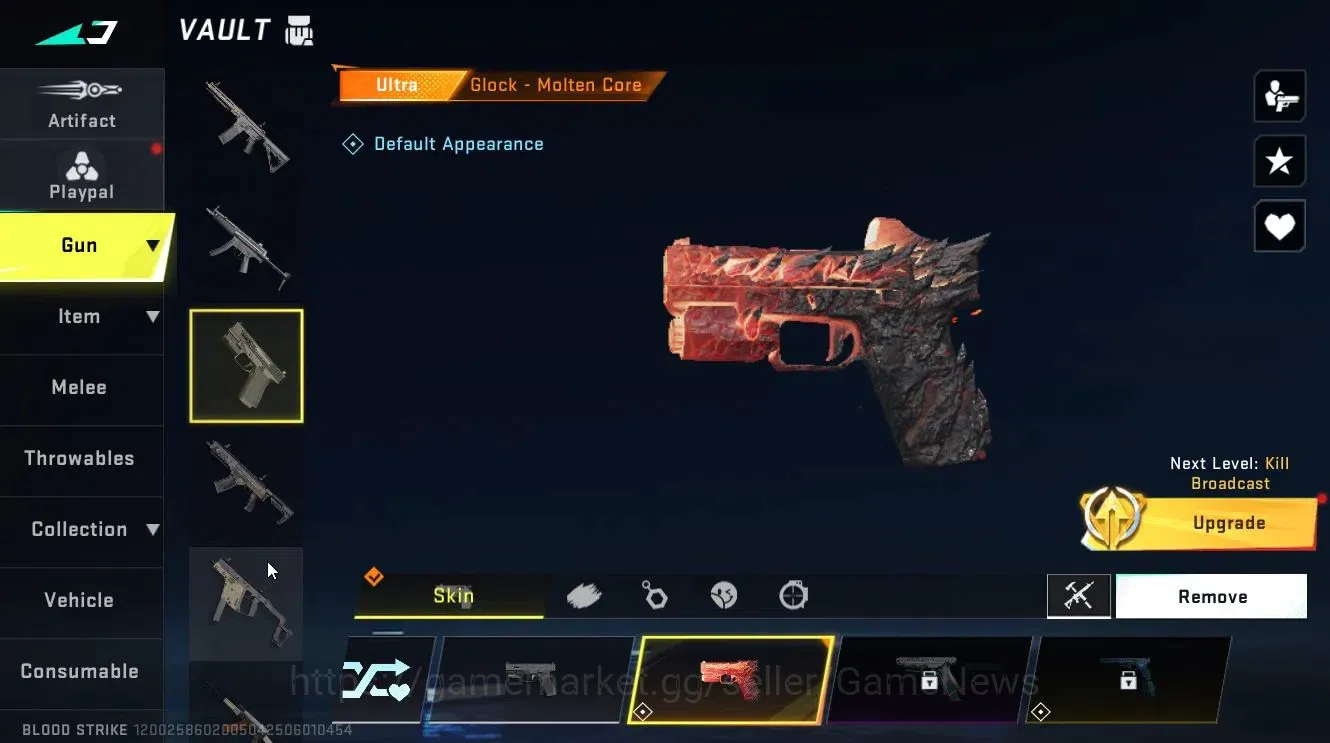 Blood Strike Accounts ASIA|ETERNAL ZERO-Odashadow|ULTRA MELEE Kukri+[VOL image 6