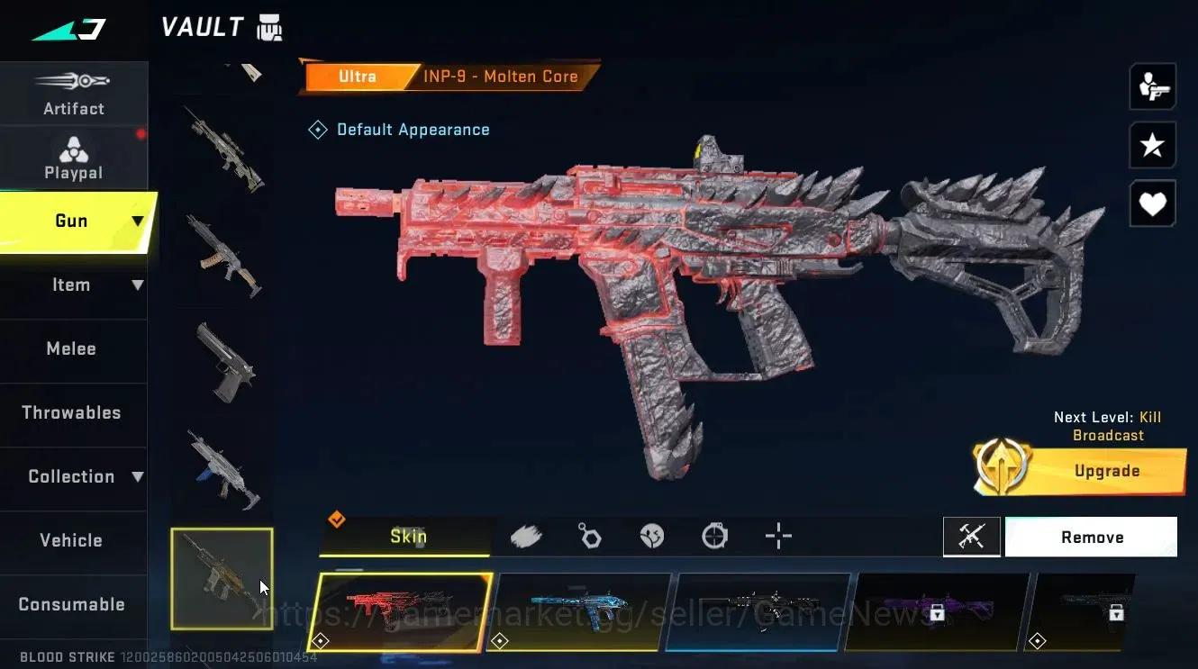 Blood Strike Accounts ASIA|ETERNAL ZERO-Odashadow|ULTRA MELEE Kukri+[VOL image 7