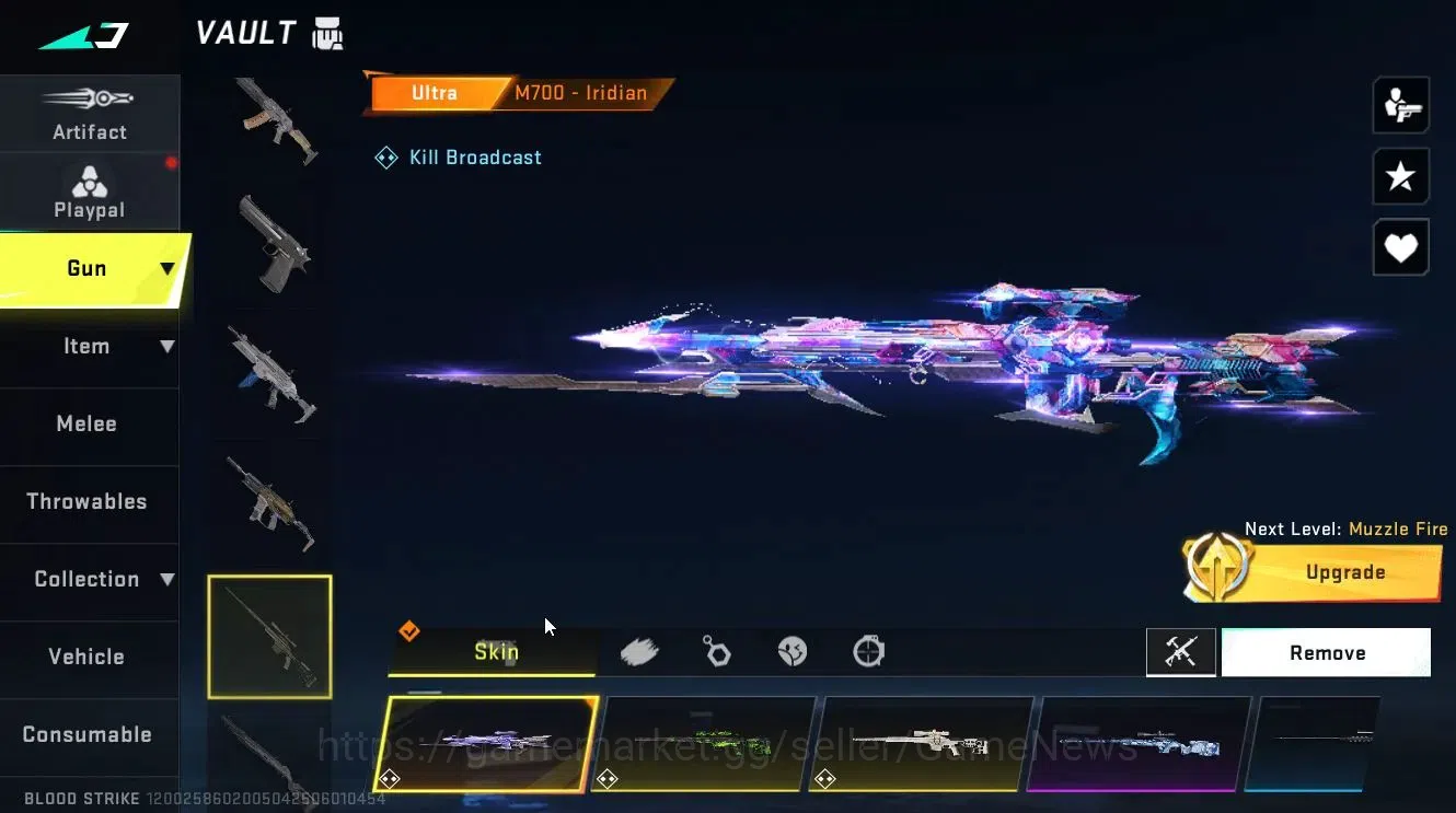 Blood Strike Accounts ASIA|ETERNAL ZERO-Odashadow|ULTRA MELEE Kukri+[VOL image 8