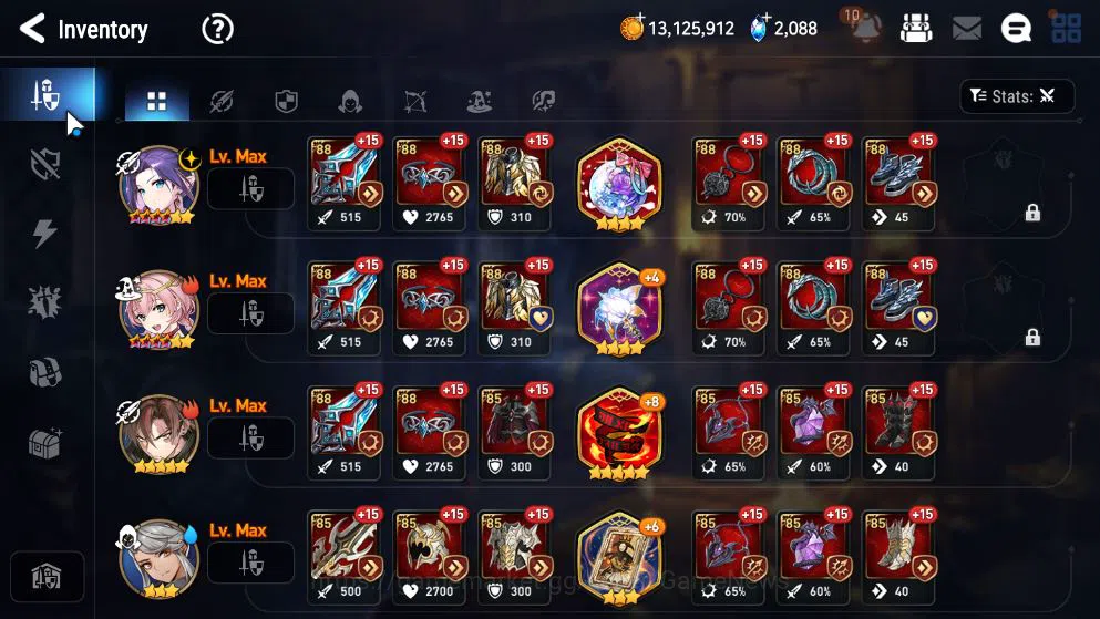 Epic Seven Accounts GLOBAL Unverif|New Era|3 ML(E Ilynav,SE Celine,US  image 12