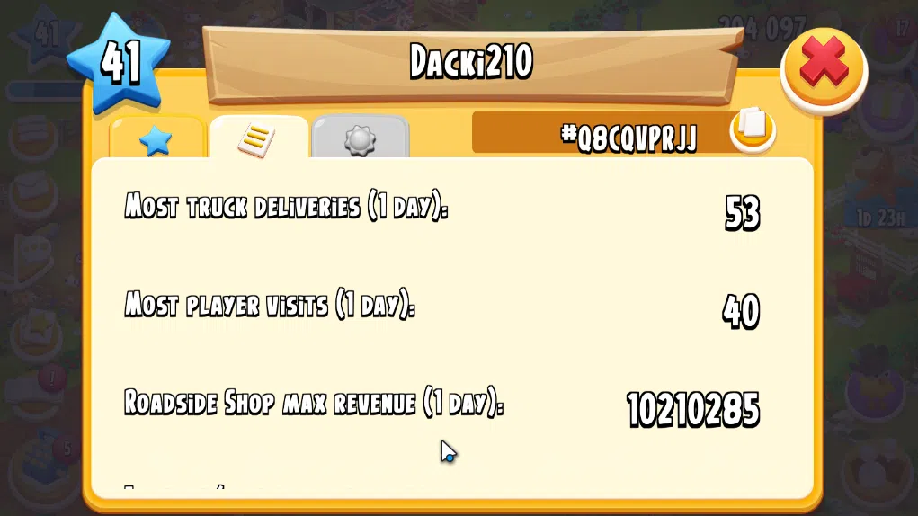Hay Day Accounts Level 41 | Barn Storage 1100 + Silo Storage 625 | 204k Coins, 35 Diamonds |CN ON|Log Supercell ID|Take 13