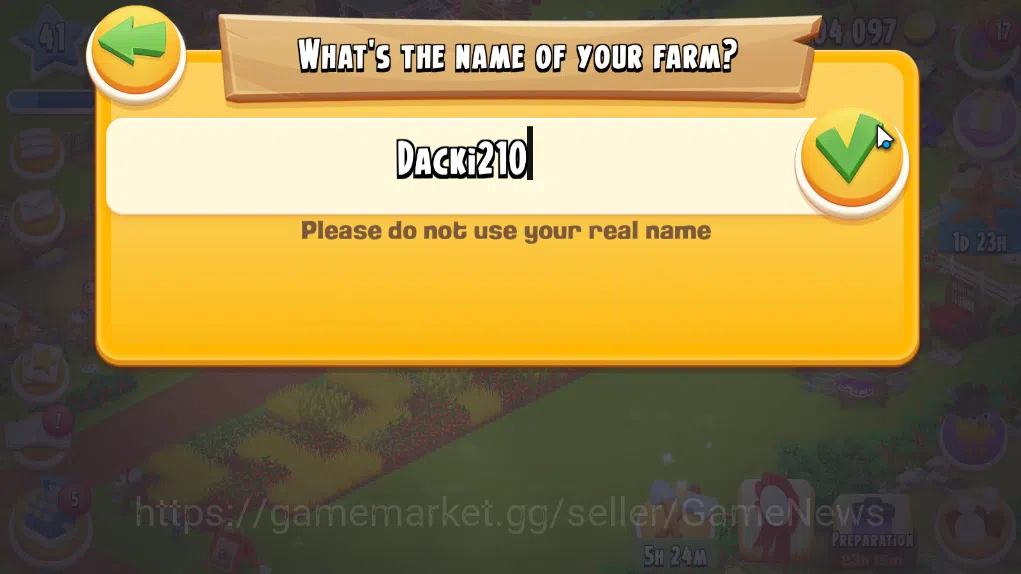 Hay Day Accounts Level 41 | Barn Storage 1100 + Silo Storage 625 | 204k Coins, 35 Diamonds |CN ON|Log Supercell ID|Take 16