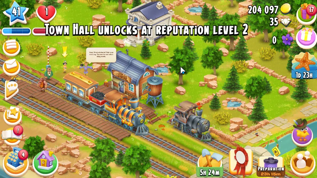 Hay Day Accounts Level 41 | Barn Storage 1100 + Silo Storage 625 | 204k Coins, 35 Diamonds |CN ON|Log Supercell ID|Take 6