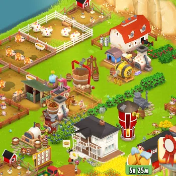 Hay Day Accounts Level 41 | Barn Storage 1100 + Silo Storage 625 | 204k Coins, 35 Diamonds |CN ON|Log Supercell ID|Take