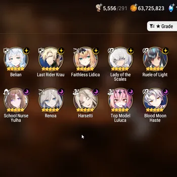 Epic Seven Accounts Mid-Tier GLOBAL UnVerif|NewEra|13 ML(Lot Scales,Belian,Har setti,Renoa etc)+PByblis,Tori,Haru Etc|1337