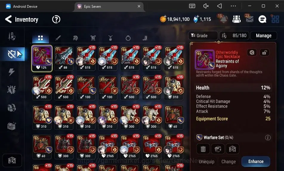 Epic Seven Accounts GLOBAL Unverif|NewEra|5 ML(F Cecilia,Maid Chloe,C image 10