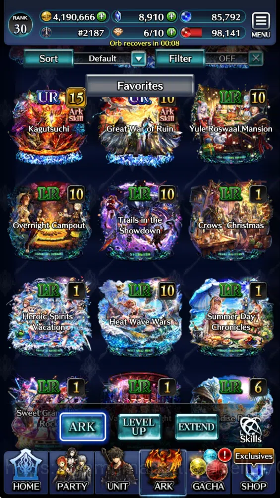 Last Cloudia Accounts Mid‑Game GLOBAL| Collab (Yule Emilia,Joshua,Klaudia,Vergil)  +TopTierUnits 10