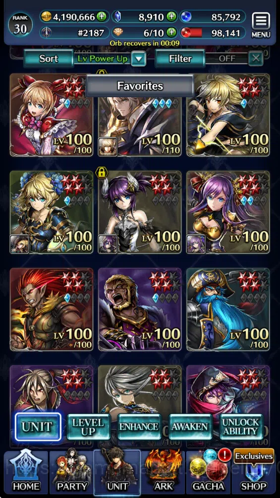 Last Cloudia Accounts Mid‑Game GLOBAL| Collab (Yule Emilia,Joshua,Klaudia,Vergil)  +TopTierUnits 3