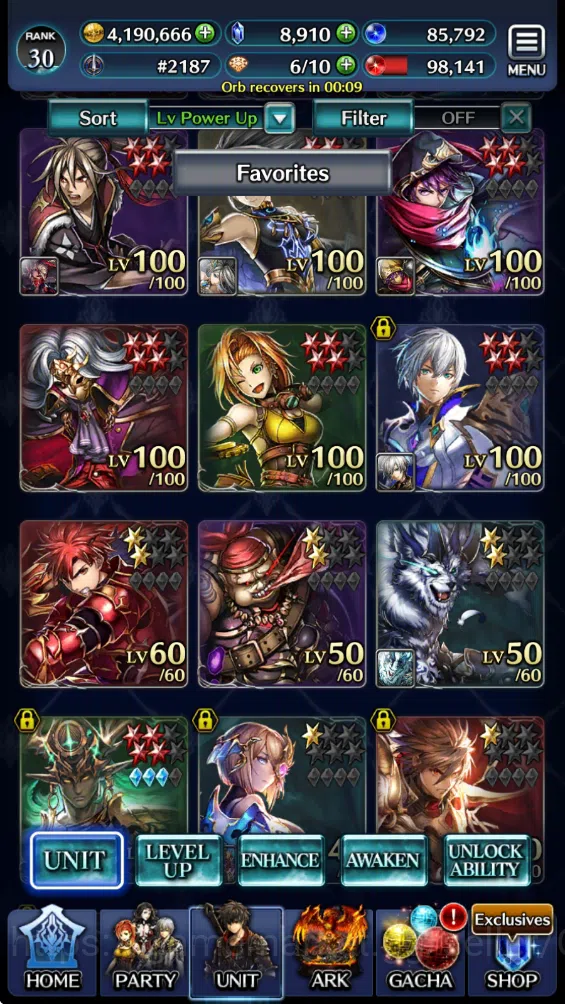 Last Cloudia Accounts Mid‑Game GLOBAL| Collab (Yule Emilia,Joshua,Klaudia,Vergil)  +TopTierUnits 6