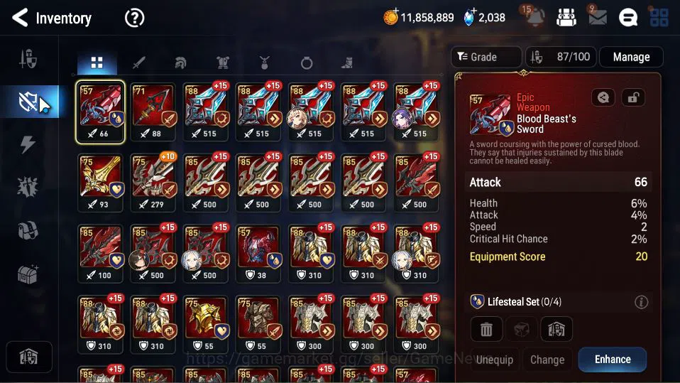 Epic Seven Accounts GLOBAL Unverif|3 ML(C Liliias,SP Politis,LQ Charlo image 12