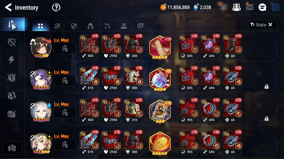 Epic Seven Accounts GLOBAL Unverif|3 ML(C Liliias,SP Politis,LQ Charlo image 13