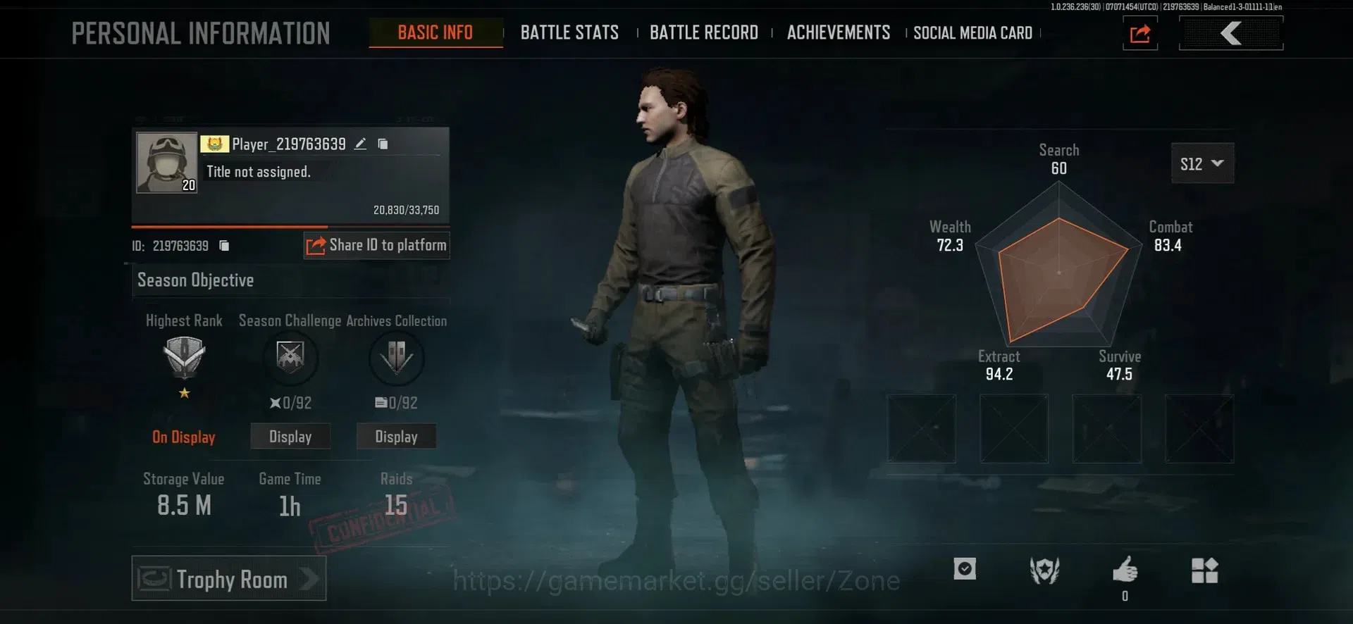 Arena Breakout Accounts High Value Mobile|LV 20|SV8.5M|CV6.4M|LavaAUG,T ACE31,LavaGroza,|LogInfinite|TakeMail(AB704Z) 1