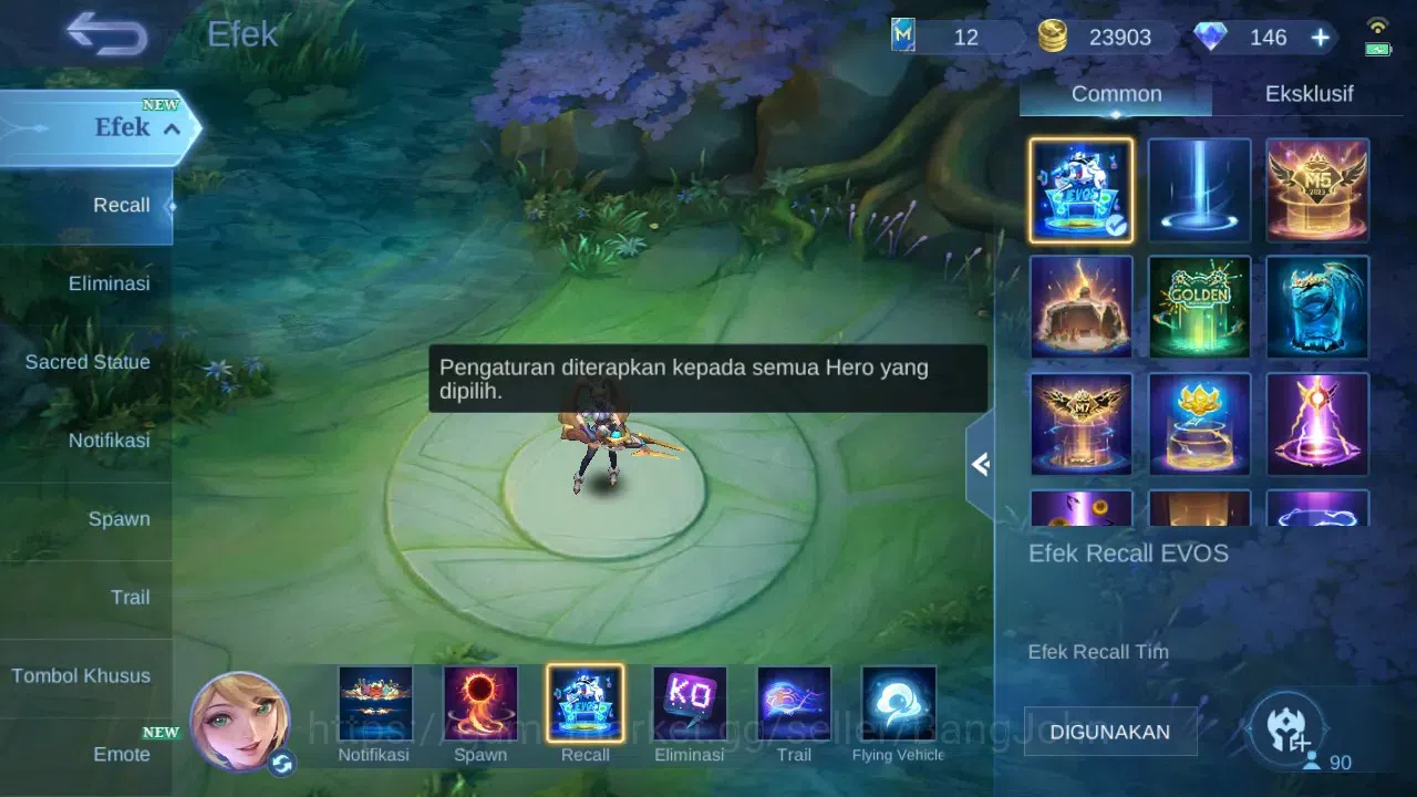 Mobile Legends: Bang Bang Accounts GLOBAL Hero 90 Skin 180 | Sasuke | KOF Guin | AOT  image 10