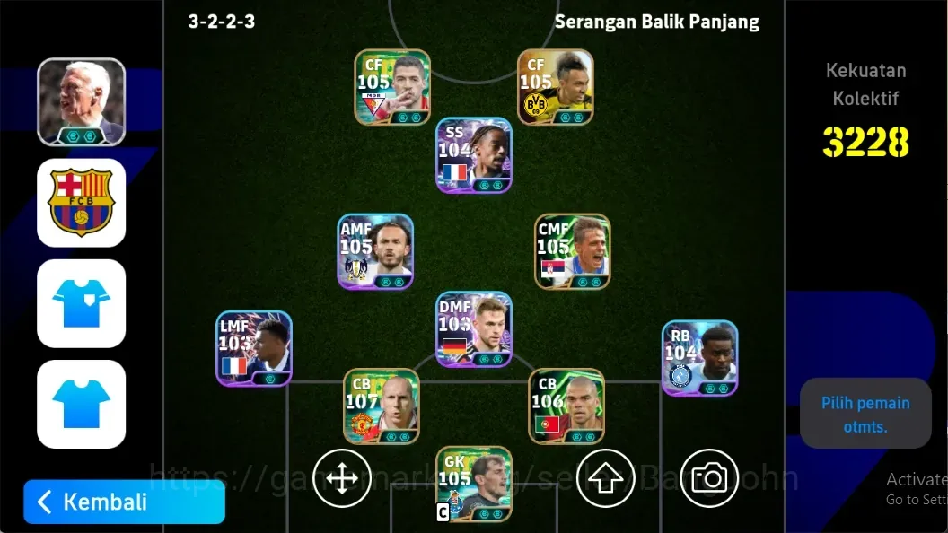 eFootball Accounts High-End Android|PW 3228|Epic BT Aubameyang,Epic Stam,Epic Pepe,Epic,Suarez,Epic Stojkovic,ShwT 1