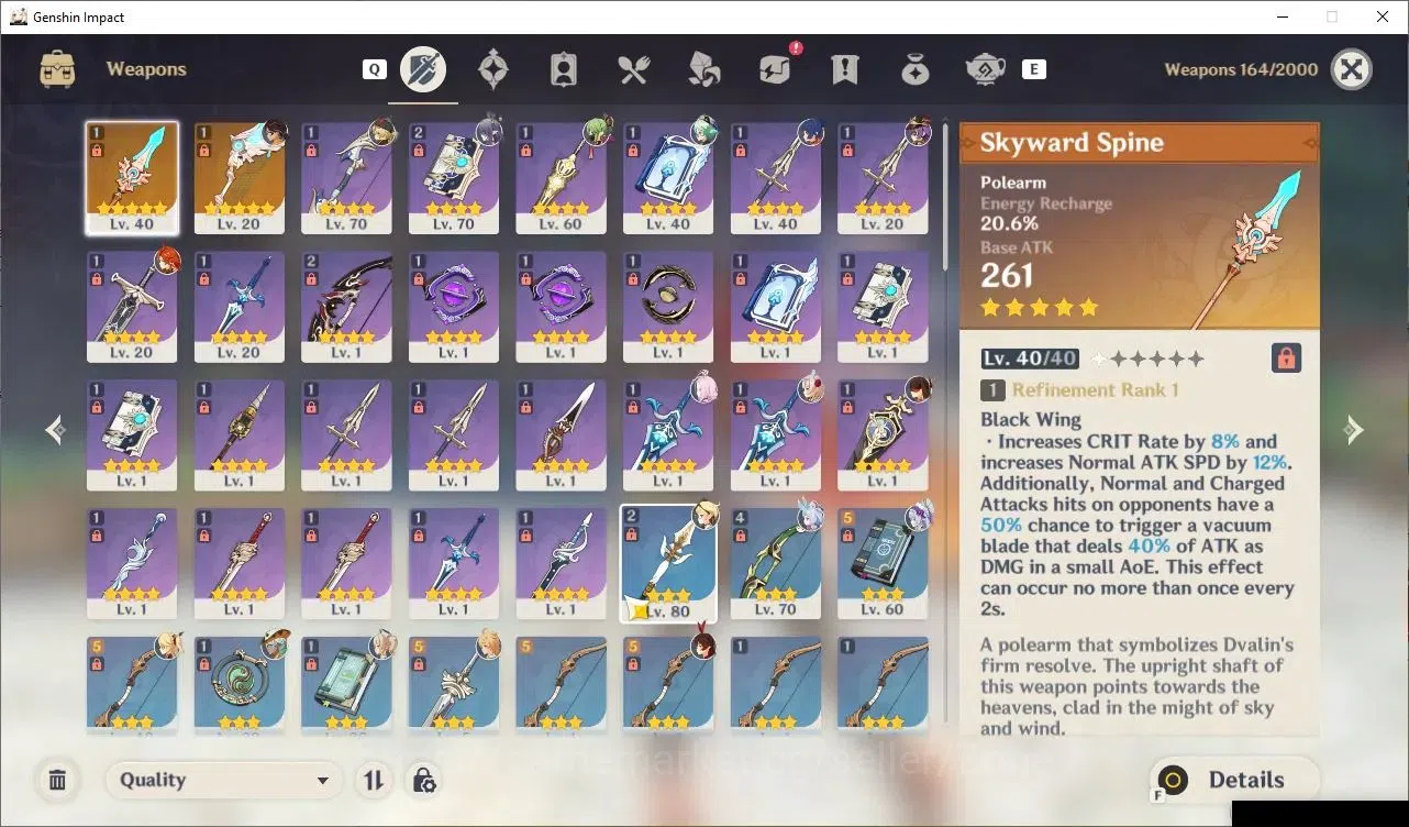 Genshin Impact Accounts Starter ASIA|AR 50|4 Limited 5*CHAR+ 2 5*Weapon|Mavuika, Lauma, Emilie, Sigewine|Low Explore|Check 4