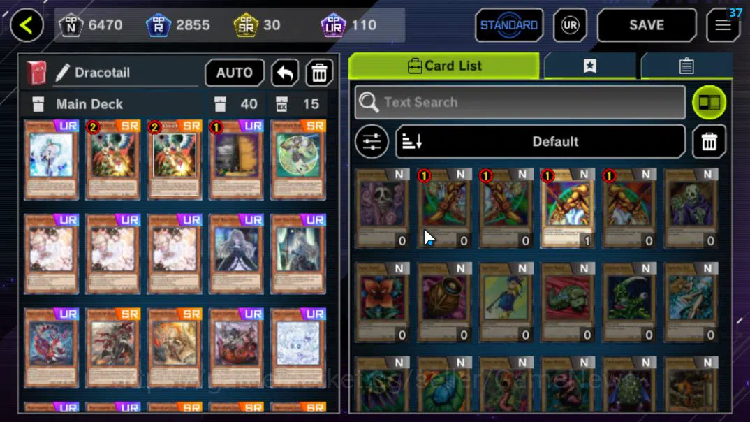 Yu-Gi-Oh! Master Duel Accounts Lv 18 | 20 Deck |Typhoon,VSK9,Dracotail,Yummy,Drac image 6