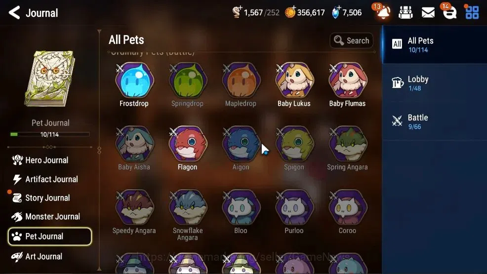 Epic Seven Accounts High-End GLOBAL UnVerif|5 ML(Rhiana&Luci,NM Luna,LH Cermia,Etc)+Aby Fumyr,AFS Flan,etc|Poh ON|7K 20
