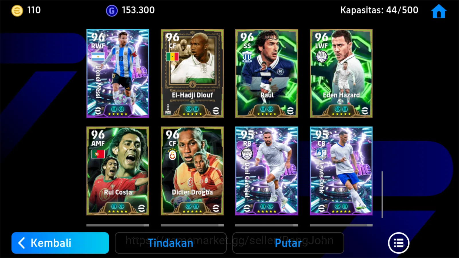 eFootball Accounts Power 3229|cannavaro epic,baggio epic,andriano epi image 8