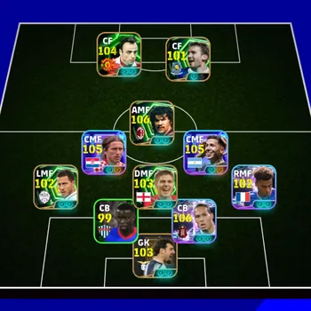 eFootball Accounts Legends & Iconic Players eFootball Mobile Account | 3184 Collective Strength | 105+ Rated Players