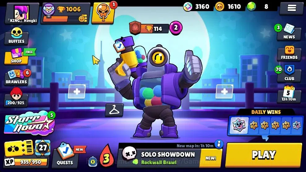 Brawl Stars Accounts 1006 Trophy|15 Brawlers 2 Max Lv [Pearl,Shelly]|1  image 2