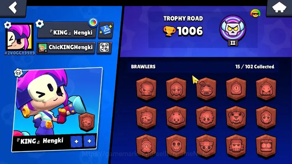Brawl Stars Accounts 1006 Trophy|15 Brawlers 2 Max Lv [Pearl,Shelly]|1  image 9