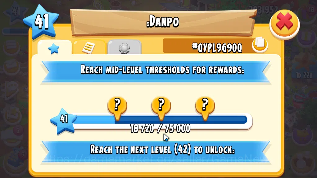 Hay Day Accounts Level 41 | Barn Storage 1100 + Silo Storage 625 | 203k Coins, 28 Diamonds |CN ON|Log Supercell ID|Take 10