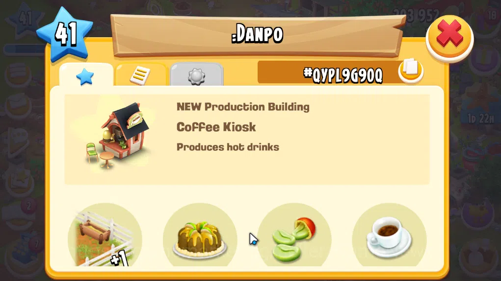 Hay Day Accounts Level 41 | Barn Storage 1100 + Silo Storage 625 | 203k Coins, 28 Diamonds |CN ON|Log Supercell ID|Take 11