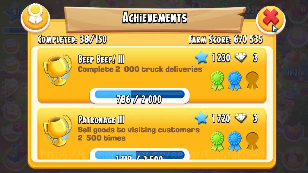 Hay Day Accounts Level 41 | Barn Storage 1100 + Silo Storage 625 | 203k Coins, 28 Diamonds |CN ON|Log Supercell ID|Take 9