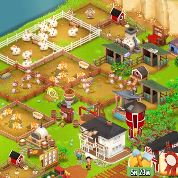 Hay Day Accounts Level 41 | Barn Storage 1100 + Silo Storage 625 | 203k Coins, 28 Diamonds |CN ON|Log Supercell ID|Take