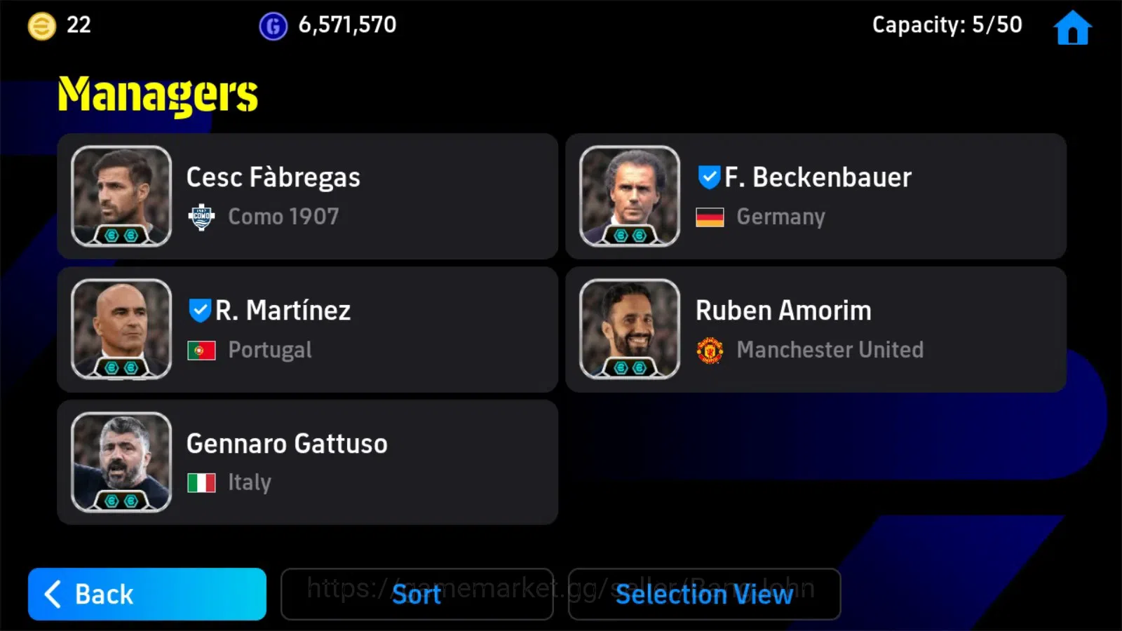 eFootball Accounts Legends & Iconic Players Mobile|PW 4503 |Pepe Epic,Roberto Donadoni Epic,Albert Ferrer Epic,Dean Huijsen 7