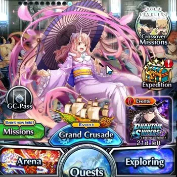 Grand Summoners Accounts End-Game Global|Rank 91|21 Ascend 9 TW|(Paladin Roy,Shirou Emiya,Chloe,Milim,Veldora,Bemimaru