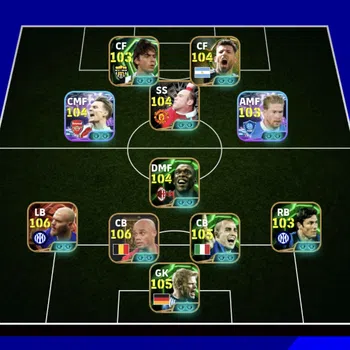 eFootball Accounts Legends & Iconic Players EFOOTBALL 2027 | BIGTIME DIMARCO,C SEERDOF,LEGEND V COMPANY,M ODEGARD,F