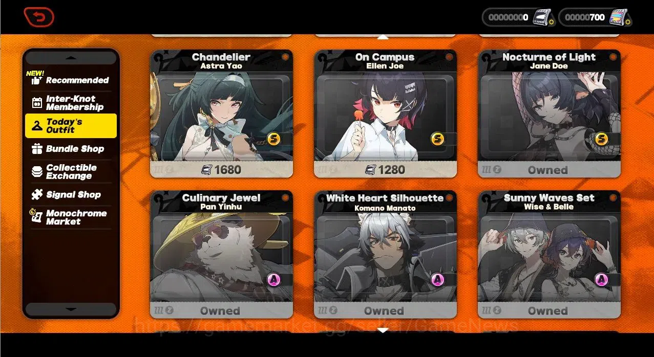 Zenless Zone Zero Accounts End-Game Asia ENDGAME| 25 Limit 3 VH + 3 AoD 13