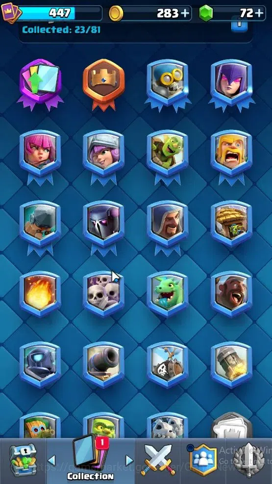 Clash Royale Accounts Lv 447|Trophy 3111|KTL 10|Card 54/121|1 Hero 4 EVO image 11