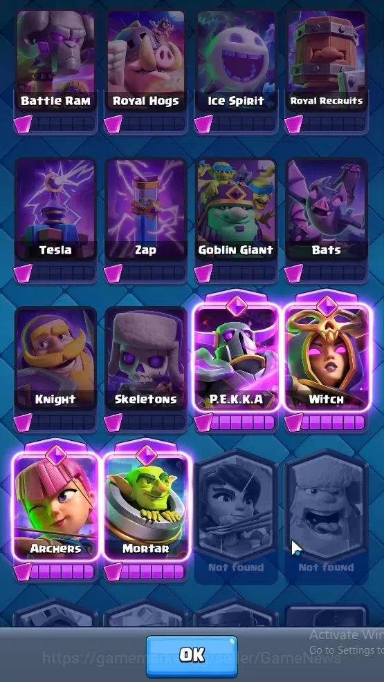 Clash Royale Accounts Lv 447|Trophy 3111|KTL 10|Card 54/121|1 Hero 4 EVO image 8
