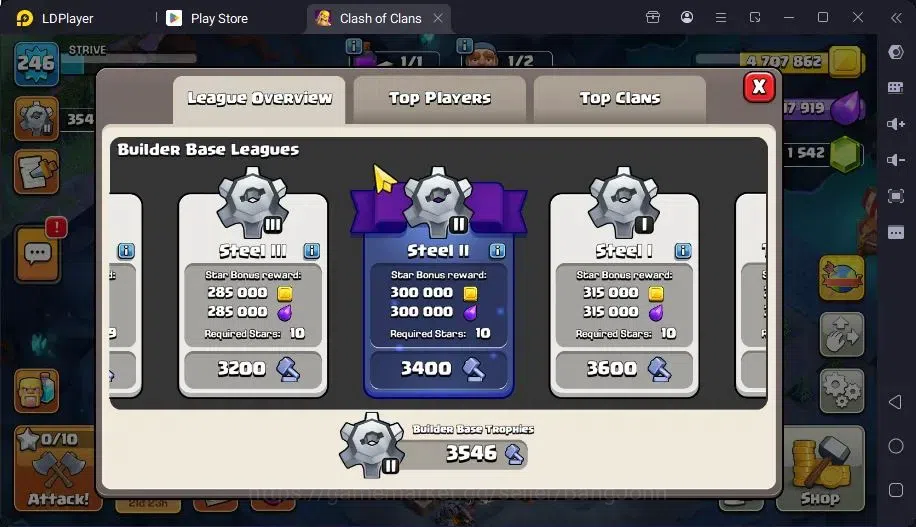 Clash of Clans Accounts High-End TH 18-BH 10|LVL246|BK7101,AQ104,MP91,GW77,RC52,DD13|BM217,BC15|13 Legend skin & 14 Gold|Gem 20