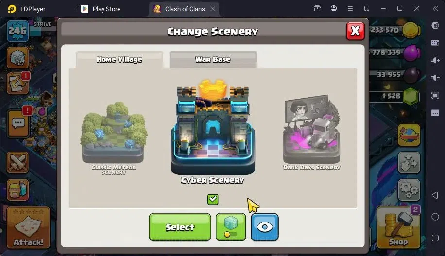 Clash of Clans Accounts High-End TH 18-BH 10|LVL246|BK7101,AQ104,MP91,GW77,RC52,DD13|BM217,BC15|13 Legend skin & 14 Gold|Gem 5