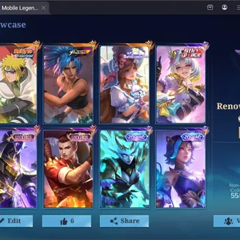 Mobile Legends: Bang Bang Accounts Others Global|181S|Renowned|KOF Karina,Naruto GS,Sanrio Floryn,LBX Chou,LBX Kaja,Epic