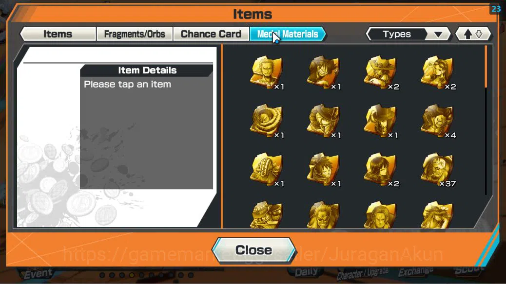 One Piece Bounty Rush Accounts Global|3EX|FilmZ Zephyr,[Sakazuki],4 Emperor Monke image 14