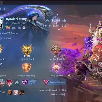 Mobile Legends: Bang Bang Accounts Others Global|Hero 132|Skin 377|Exalted|Legend Franco|Prime Granger|KOF Karina|5STAR