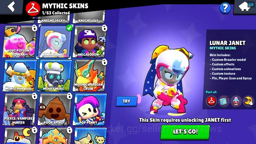 Brawl Stars Accounts 3061 Trophy|29 Brawlers 4 MaxLvl[Full Buffies Edga image 14