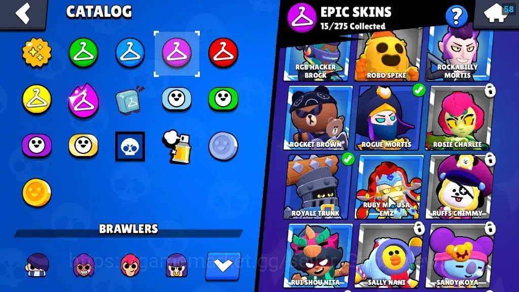 Brawl Stars Accounts 3061 Trophy|29 Brawlers 4 MaxLvl[Full Buffies Edga image 20