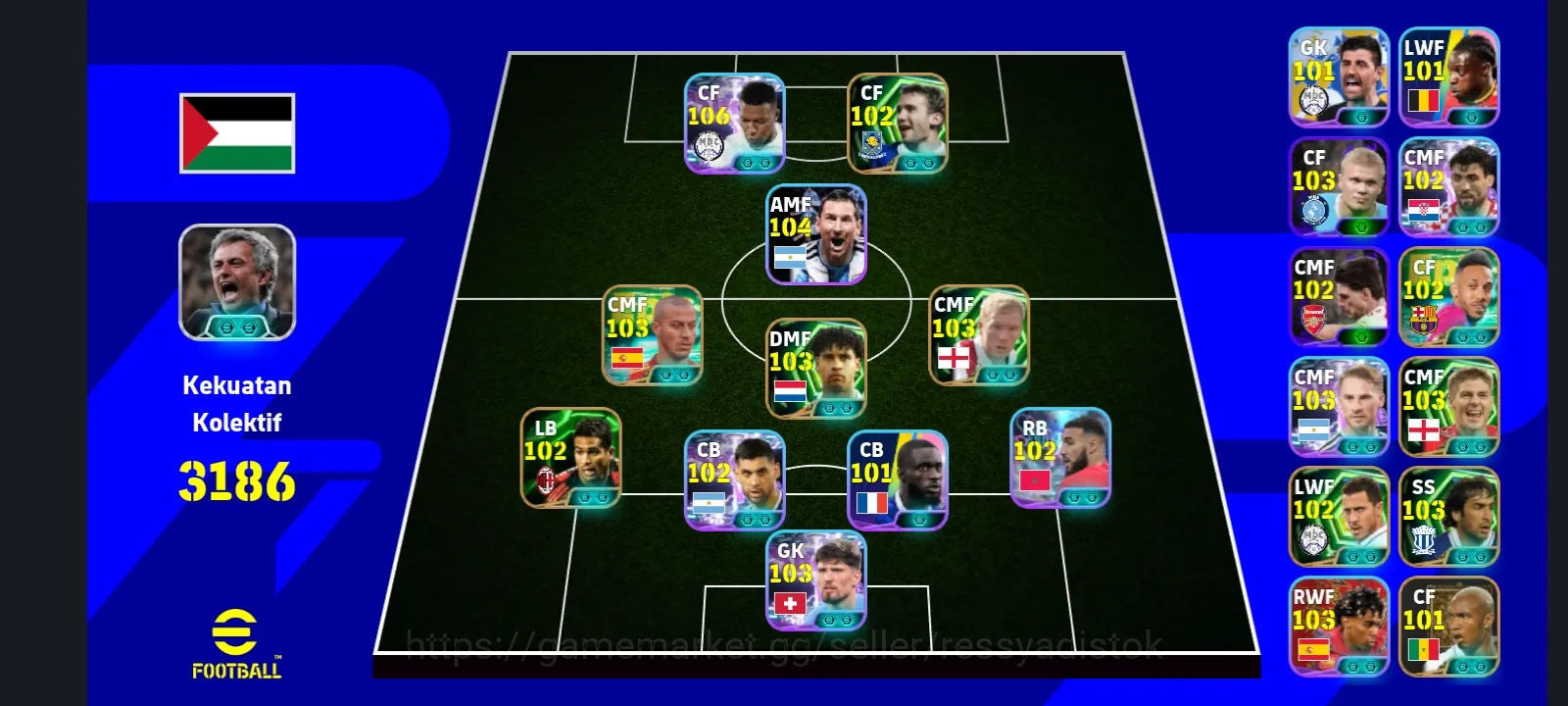 eFootball Accounts Legends & Iconic Players COLECTIVE 3186+ | SHOWTIME BLITZ MBAPEE x PAUL SCHOLES x ANDRY SEVCHENKO x S 1