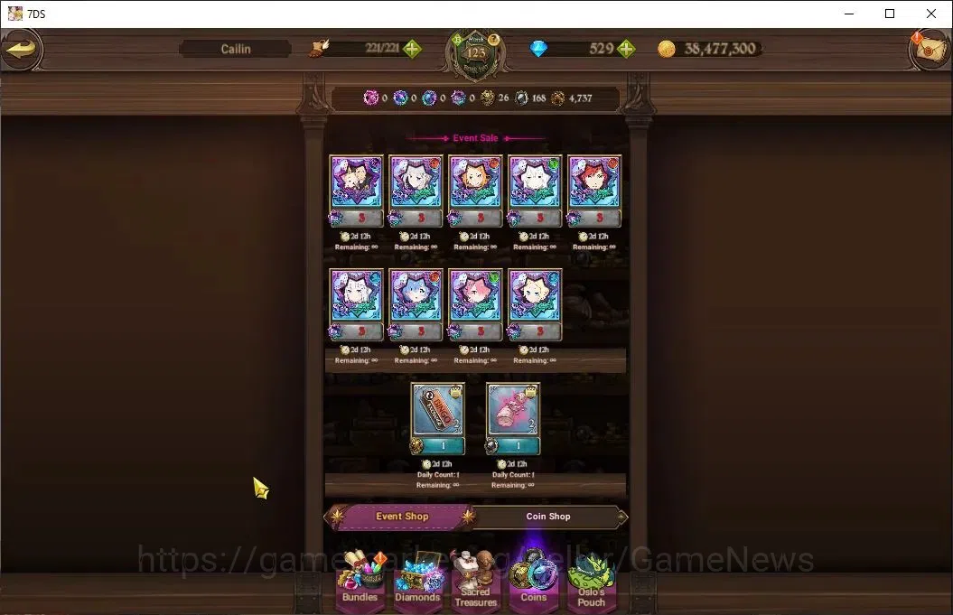 The Seven Deadly Sins: Grand Cross Accounts Asia|5,7M CC|529 DM|5 LR+9 UR+Many Collab|S&B3/6,M image 16