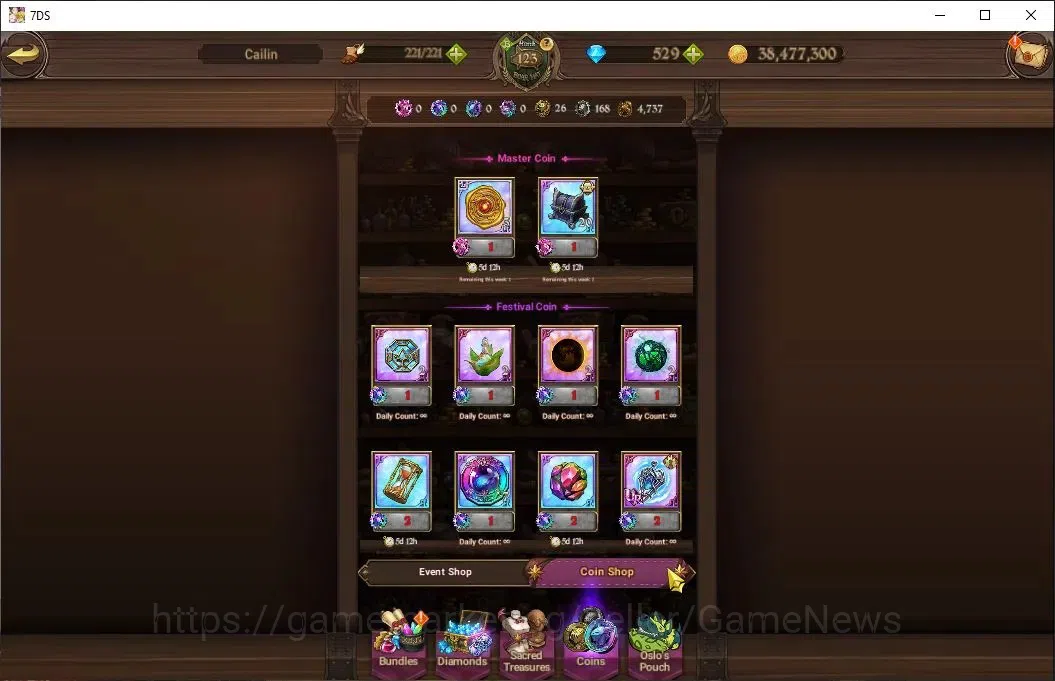 The Seven Deadly Sins: Grand Cross Accounts Asia|5,7M CC|529 DM|5 LR+9 UR+Many Collab|S&B3/6,M image 17